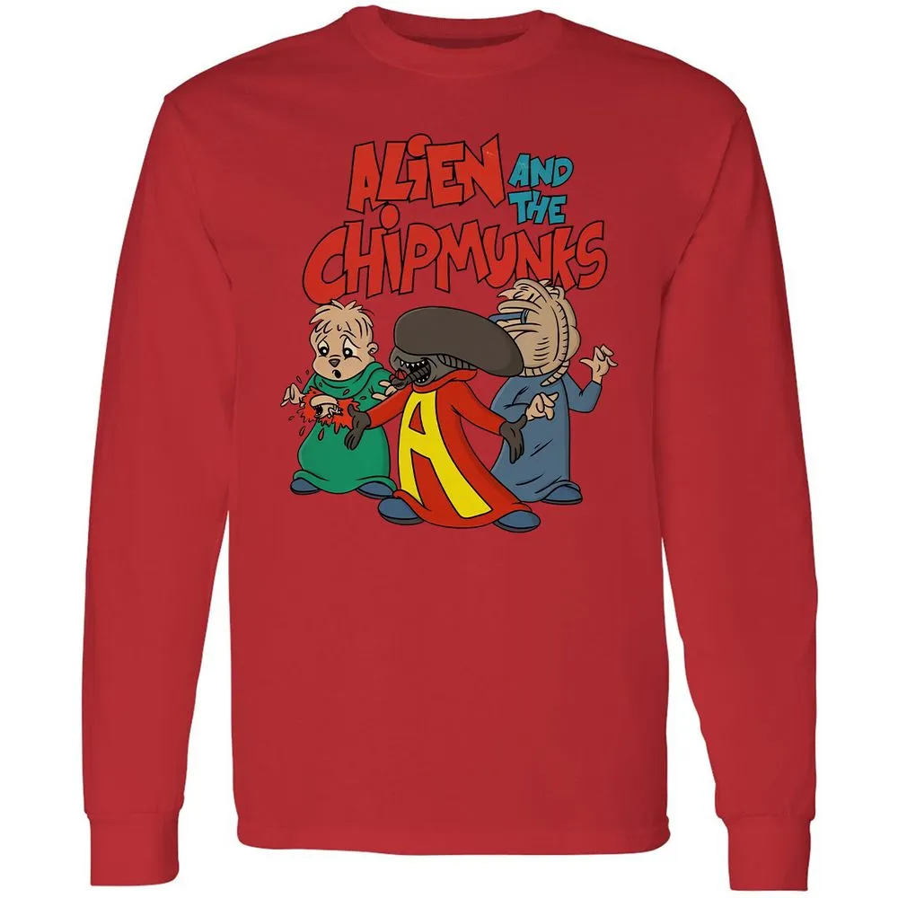 Long Sleeve T-Shirt - AAHAAXPM - Red - 14