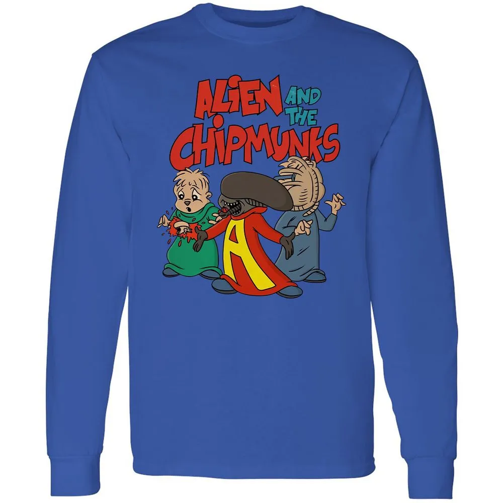 Long Sleeve T-Shirt - AAHAAXPM - Royal - 4
