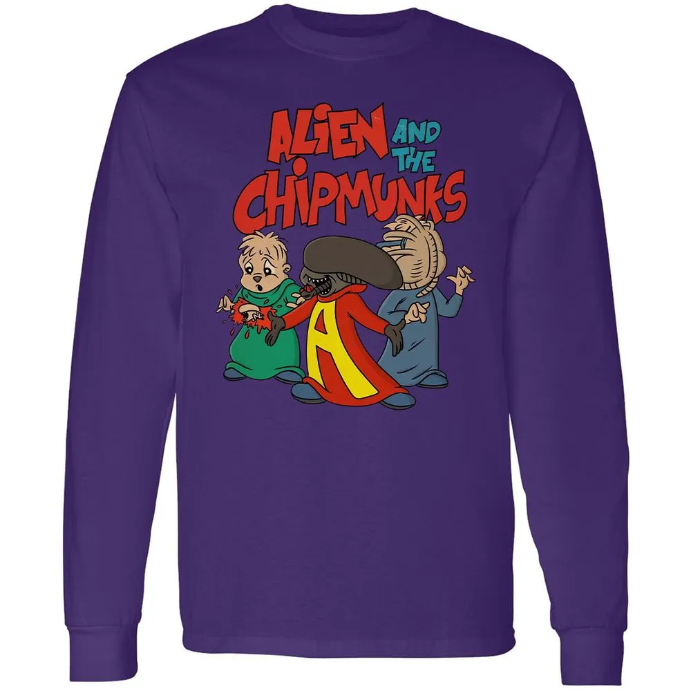 Long Sleeve T-Shirt - AAHAAXPM - Purple - 13