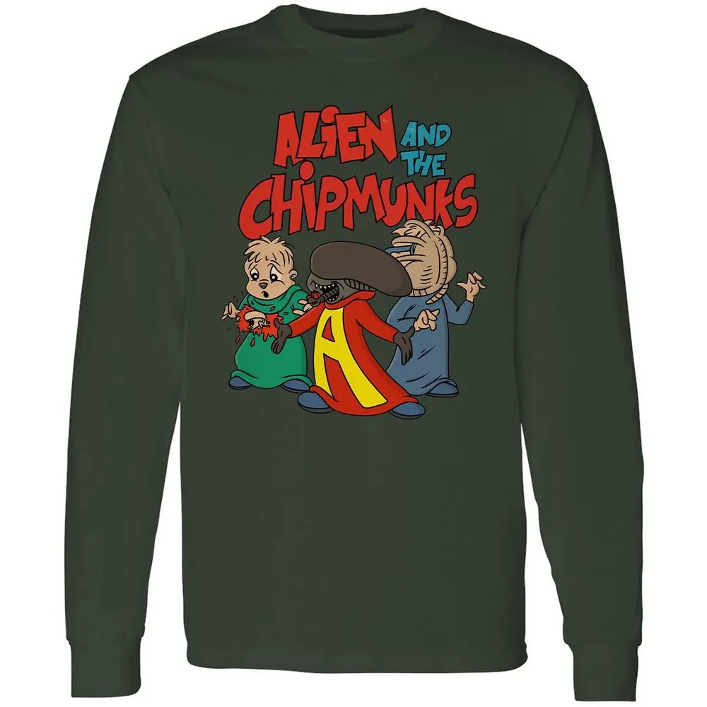 Long Sleeve T-Shirt - AAHAAXPM - Forest Green - 8