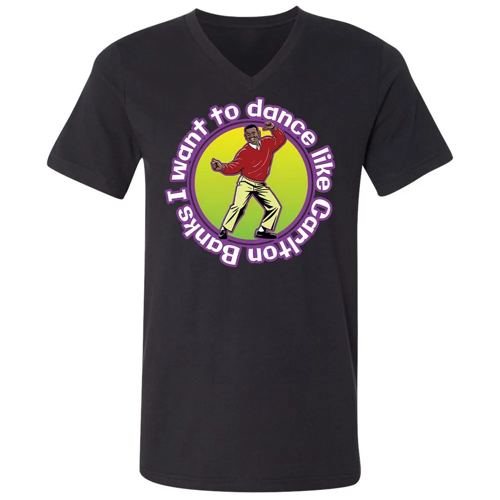 Unisex V-Neck T-Shirt - MVUTX6N8 - Black - 16