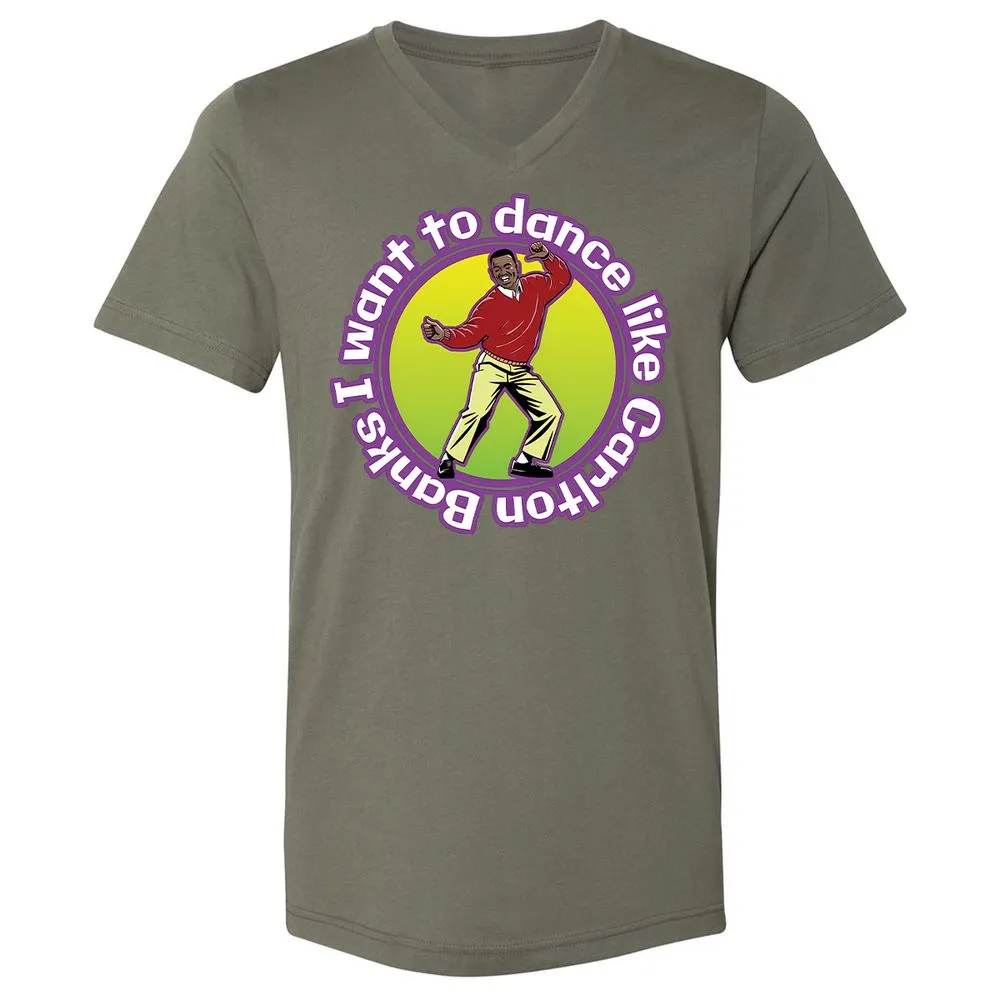 Unisex V-Neck T-Shirt - MVUTX6N8 - Military Green - 10