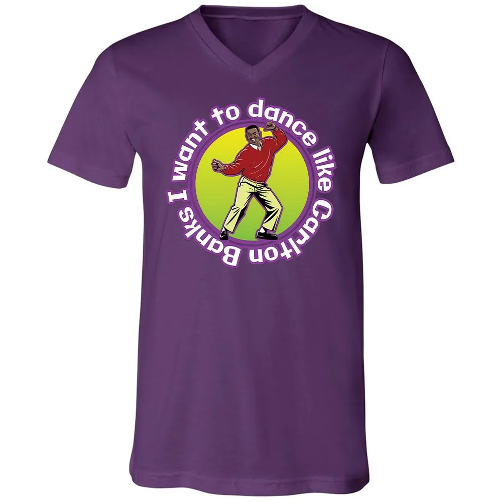 Unisex V-Neck T-Shirt - MVUTX6N8 - Team Purple - 2