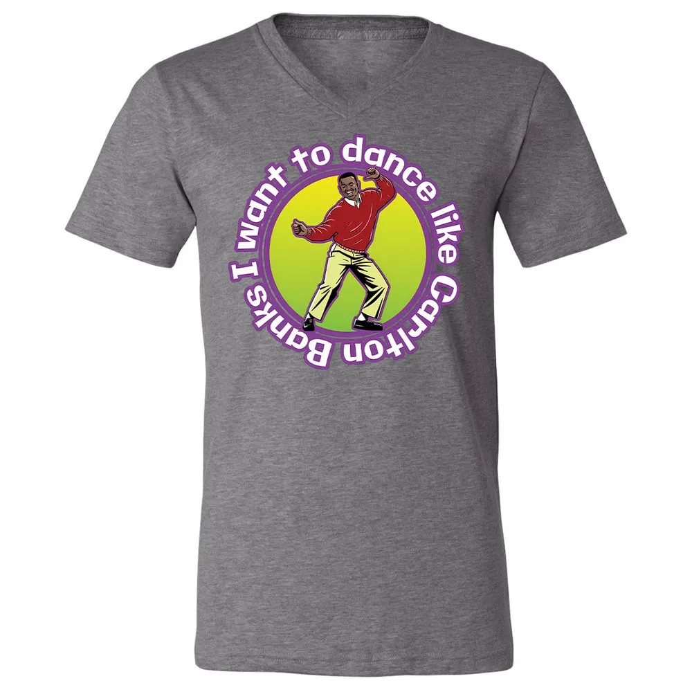 Unisex V-Neck T-Shirt - MVUTX6N8 - Deep Heather - 13