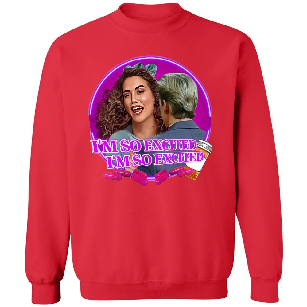 Classic Unisex Sweatshirt - QCTH9BPN - Red - 5