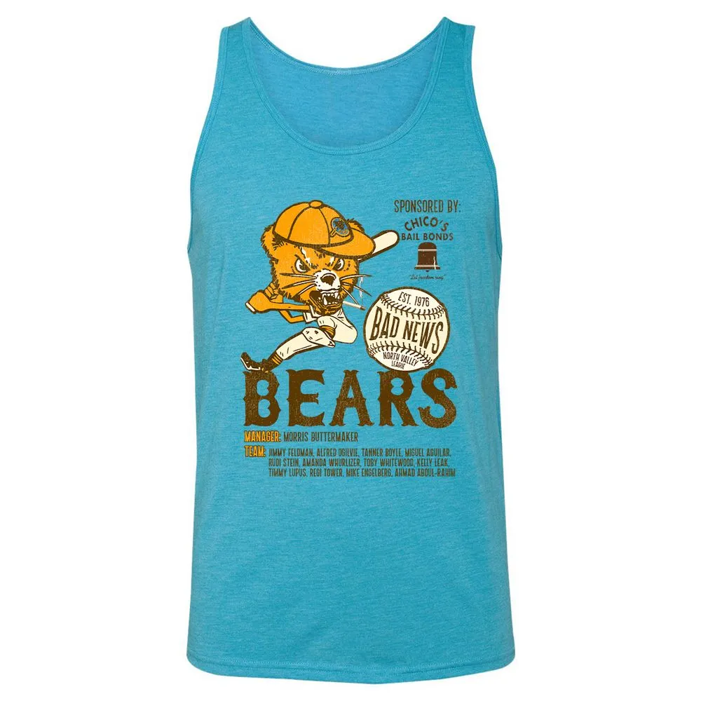 Unisex Jersey Tank - RDYPU1J2 - Aqua Triblend - 3