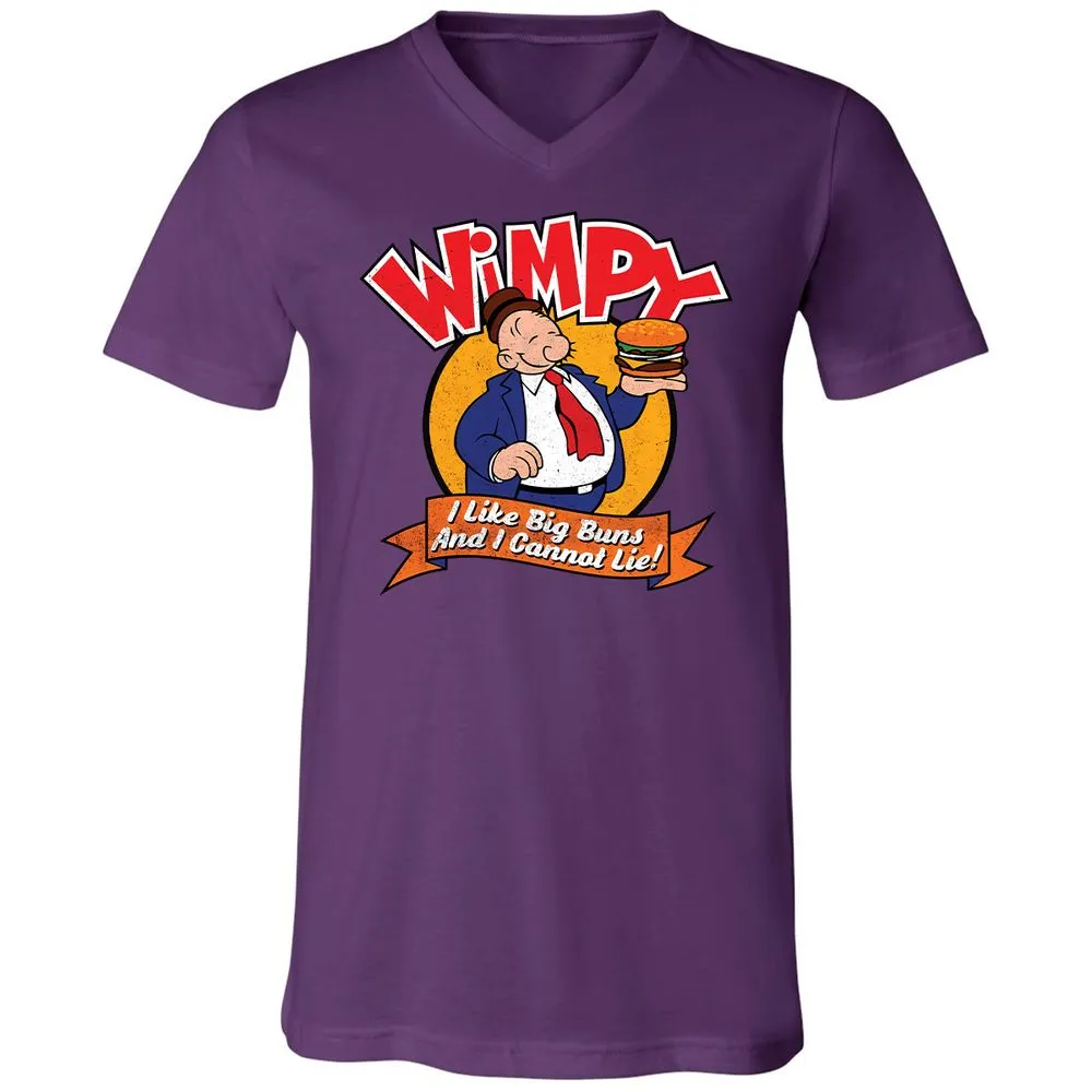 Unisex V-Neck T-Shirt - XCSNX7C6 - Team Purple - 2