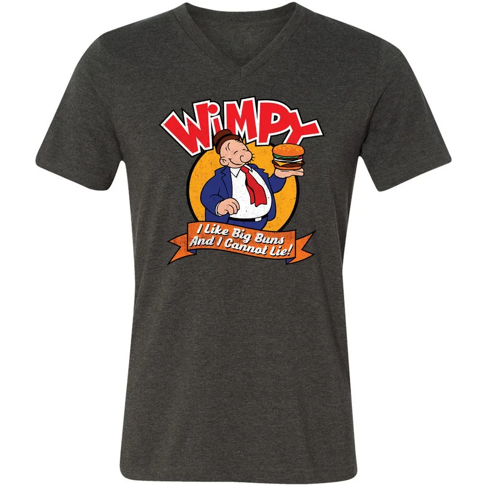 Unisex V-Neck T-Shirt - XCSNX7C6 - Dark Grey Heather - 8