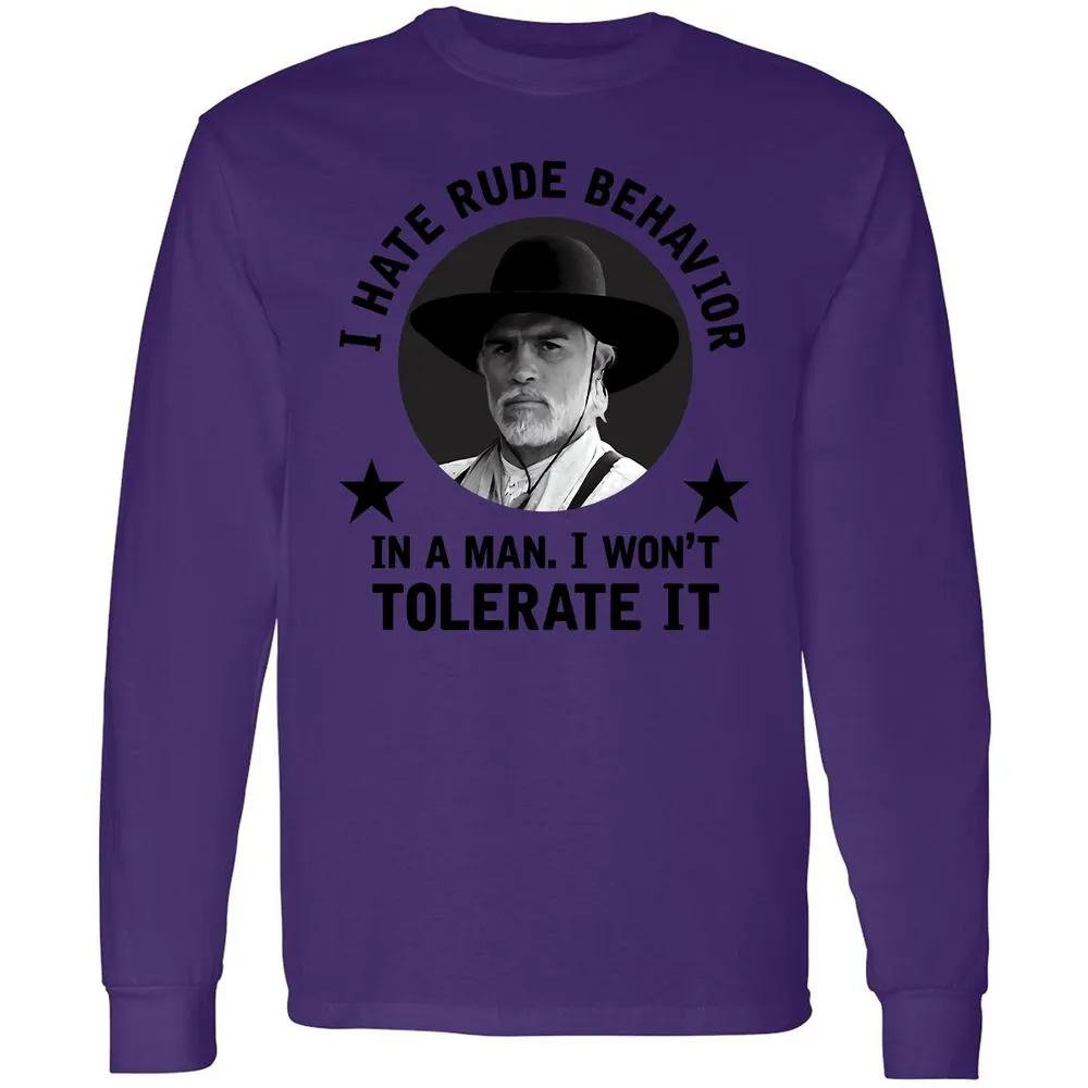 Long Sleeve T-Shirt - BQ9DNZ4N - Purple - 13