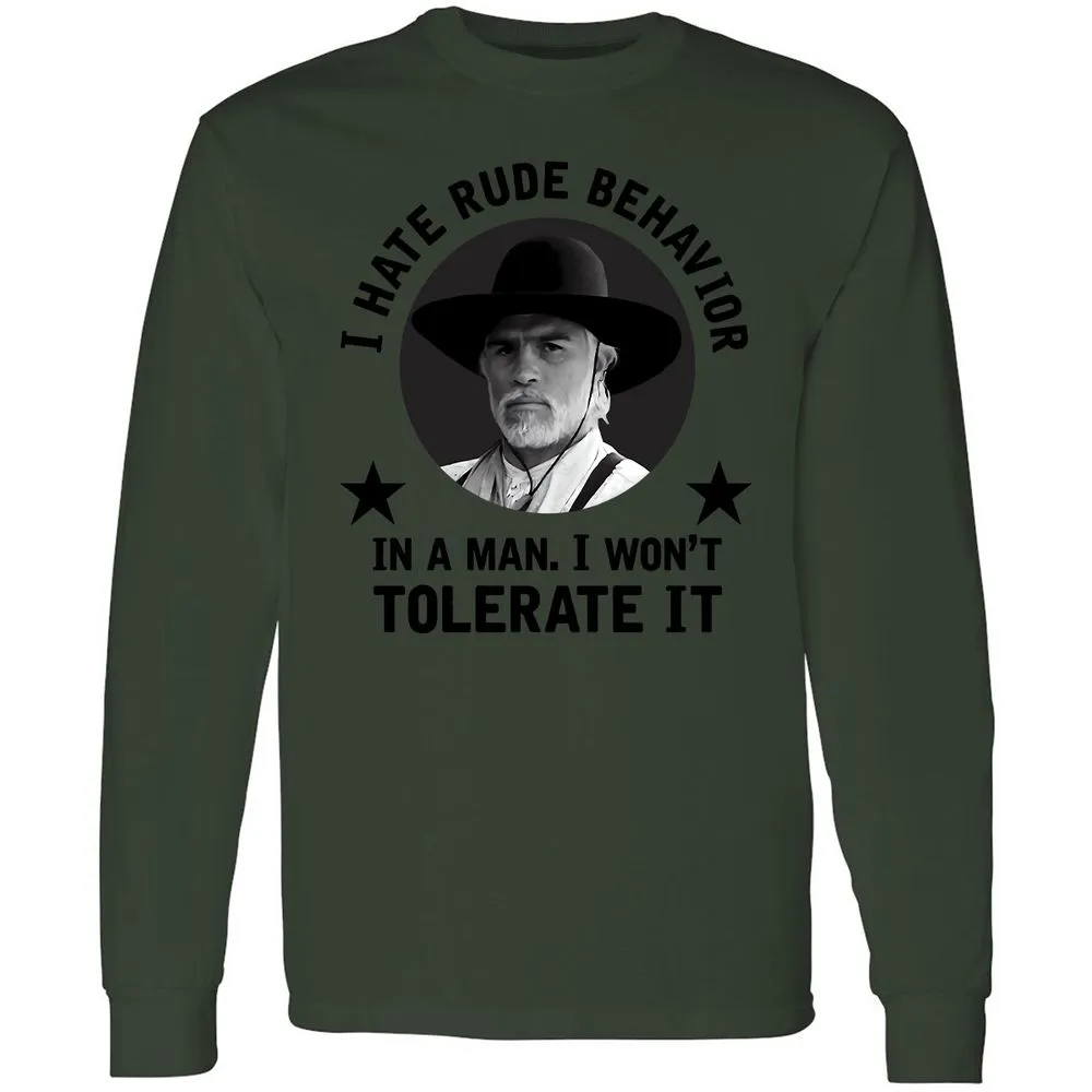 Long Sleeve T-Shirt - BQ9DNZ4N - Forest Green - 8