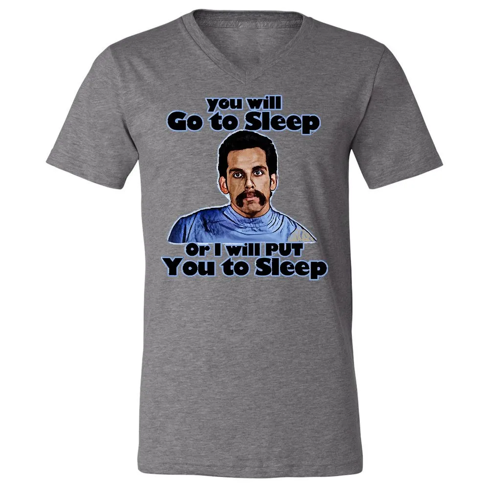 Unisex V-Neck T-Shirt - 1J1J2238 - Deep Heather - 13