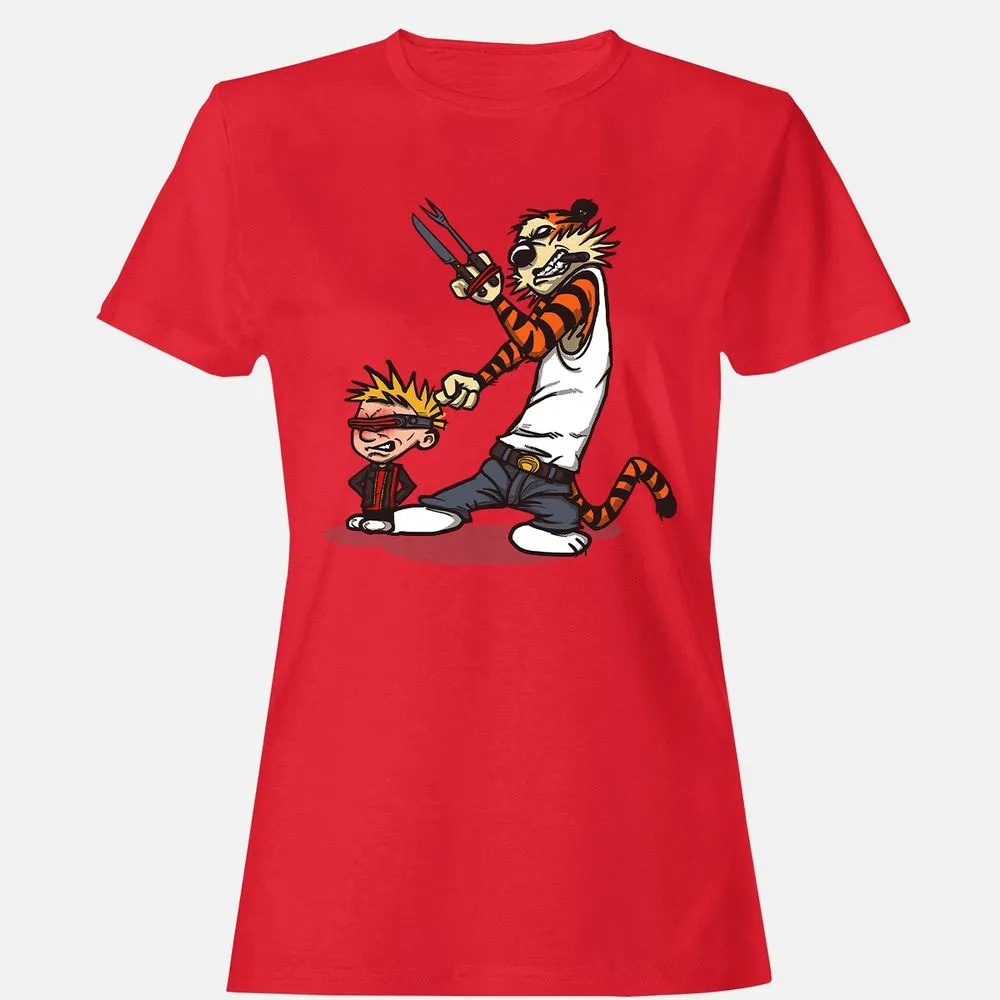 Women's T-Shirt - 6P5XEGXQ - Red - 13