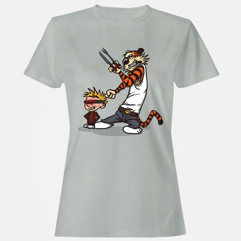 Women's T-Shirt - 6P5XEGXQ - Ash - 2