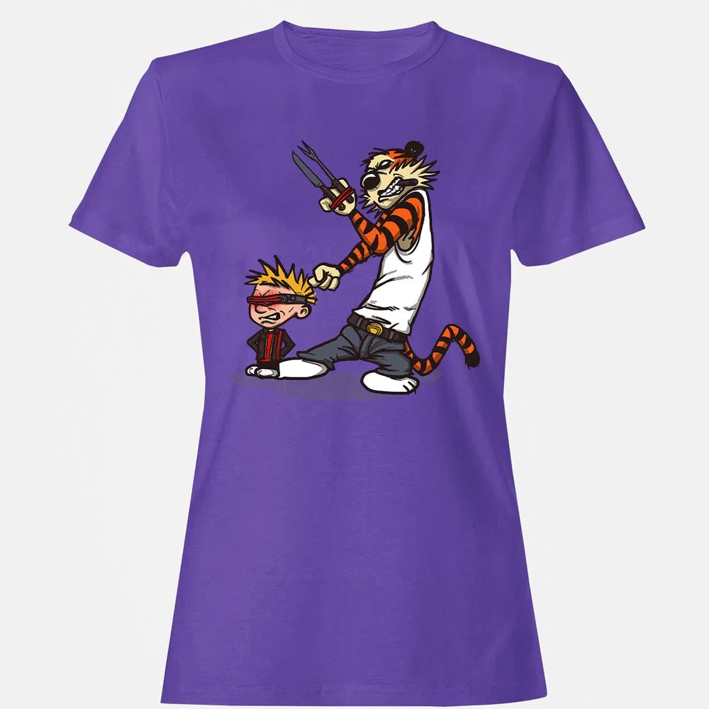Women's T-Shirt - 6P5XEGXQ - Purple - 12