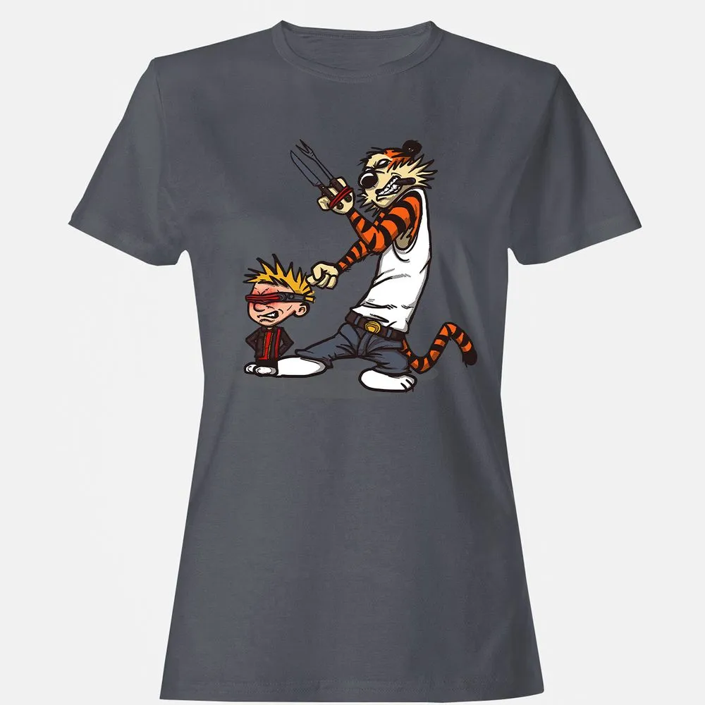 Women's T-Shirt - 6P5XEGXQ - Dark Heather - 5