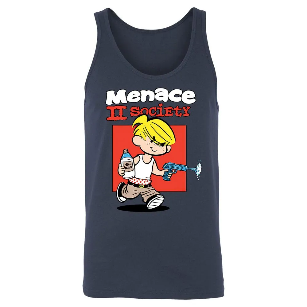 Unisex Jersey Tank - QC6HGRBA - Navy - 8