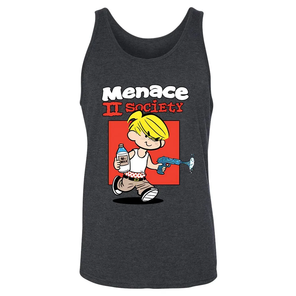Unisex Jersey Tank - QC6HGRBA - Dark Grey Heather - 6