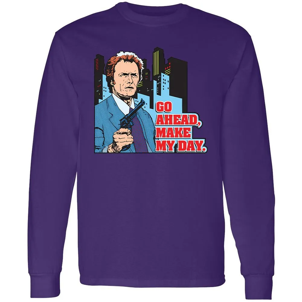 Long Sleeve T-Shirt - XZSZHKRY - Purple - 13