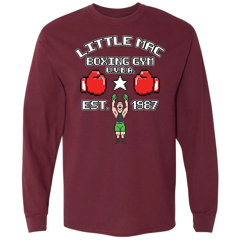Long Sleeve T-Shirt - UZULM1LB - Maroon - 11