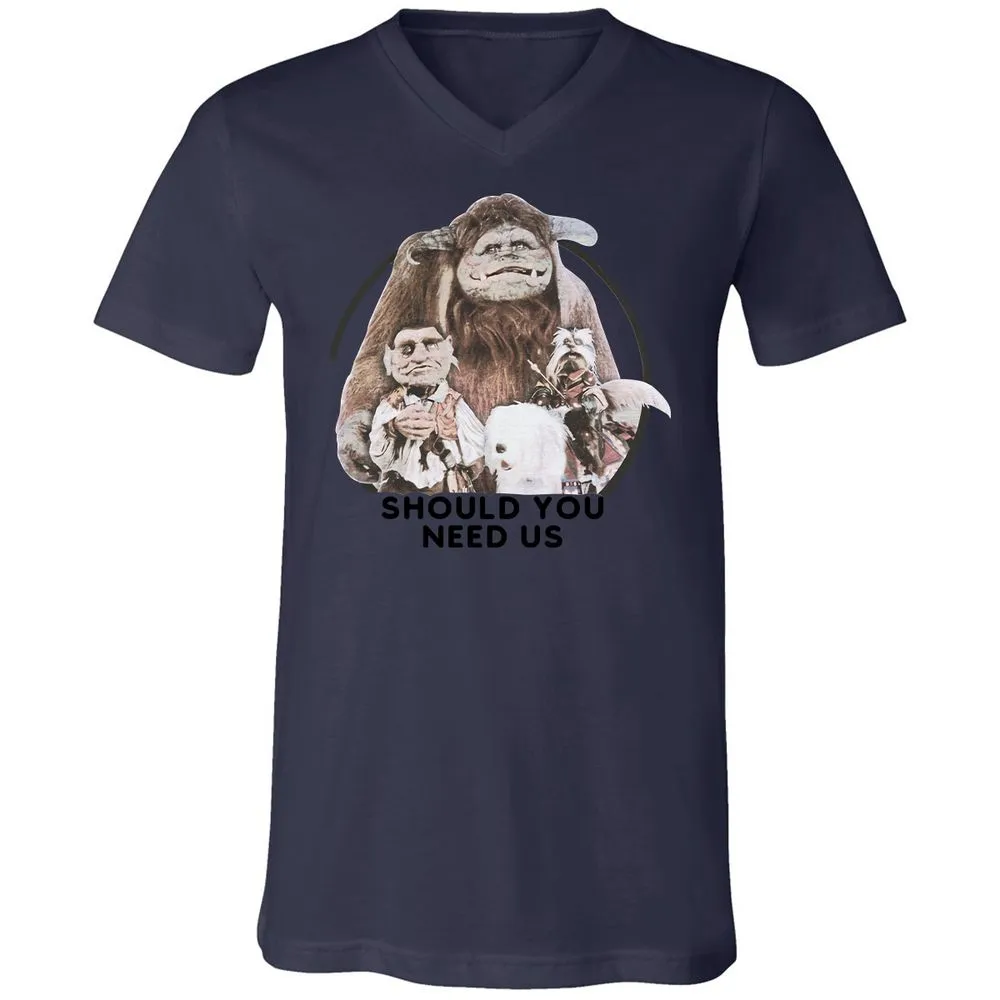 Unisex V-Neck T-Shirt - THA13UGY - Navy - 9