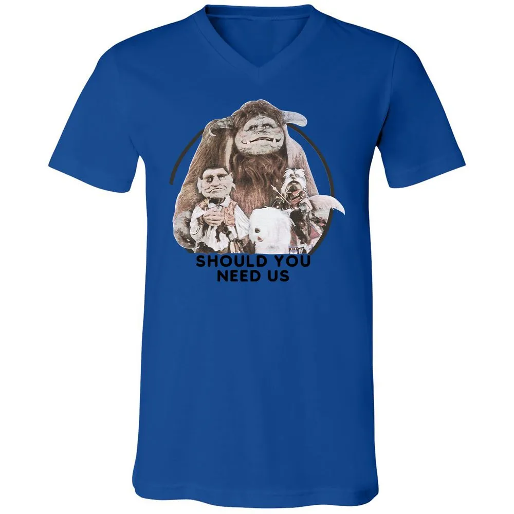 Unisex V-Neck T-Shirt - THA13UGY - True Royal - 4