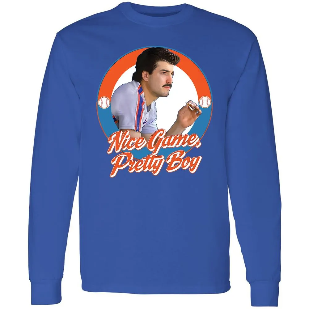 Long Sleeve T-Shirt - 7H9VDS41 - Royal - 4