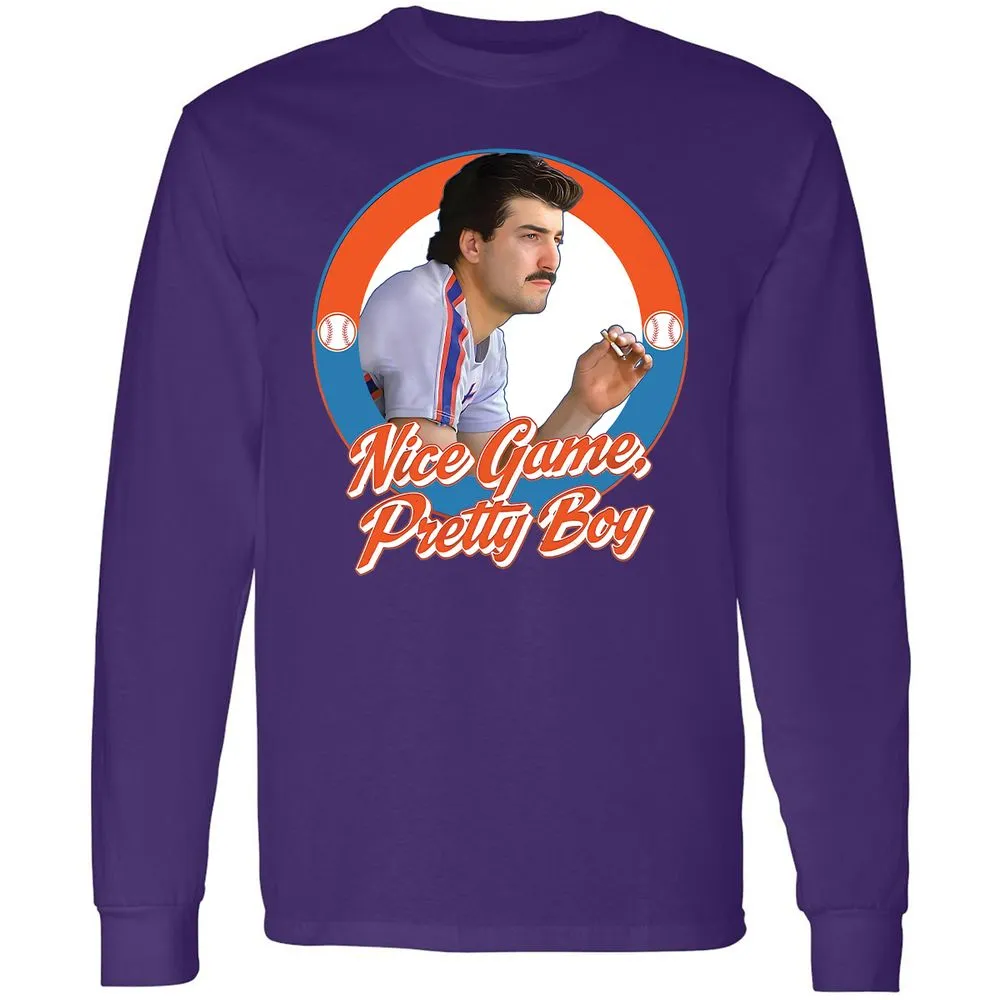 Long Sleeve T-Shirt - 7H9VDS41 - Purple - 13