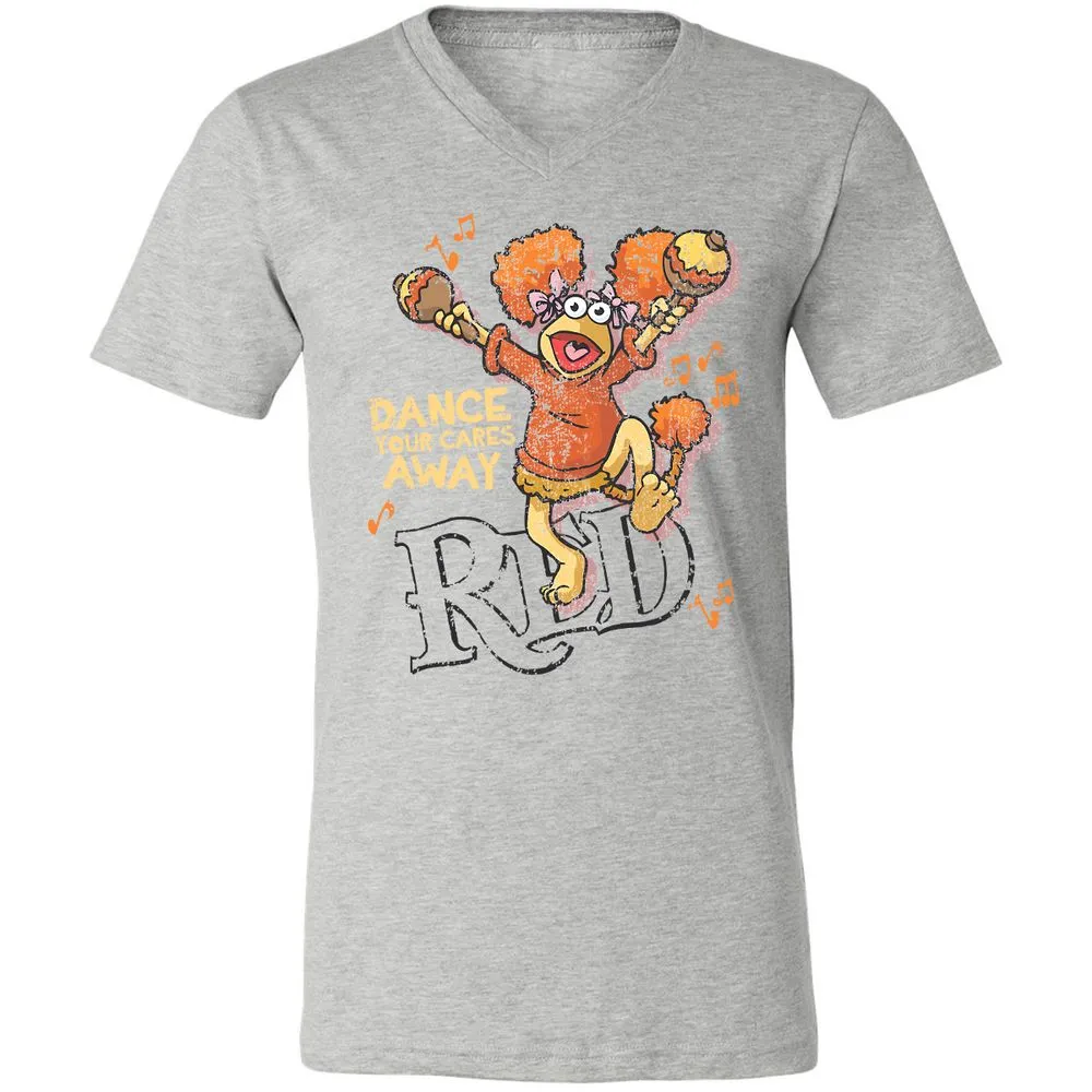 Unisex V-Neck T-Shirt - TD1P91WM - Athletic Heather - 7