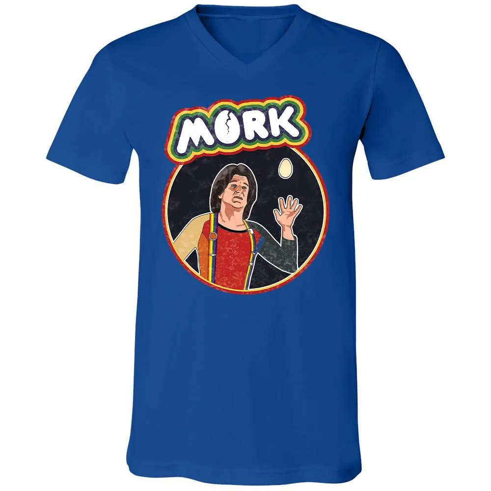 Unisex V-Neck T-Shirt - LWM9SJV7 - True Royal - 4