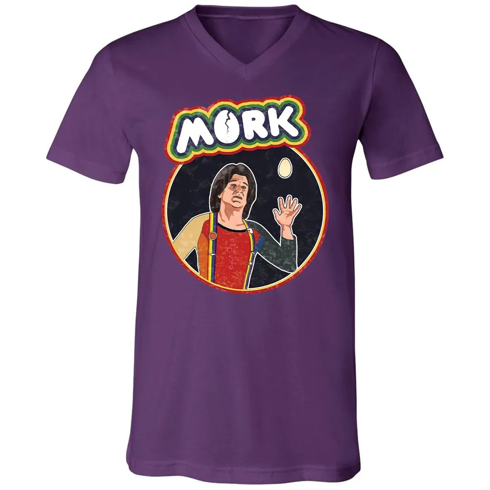 Unisex V-Neck T-Shirt - LWM9SJV7 - Team Purple - 2