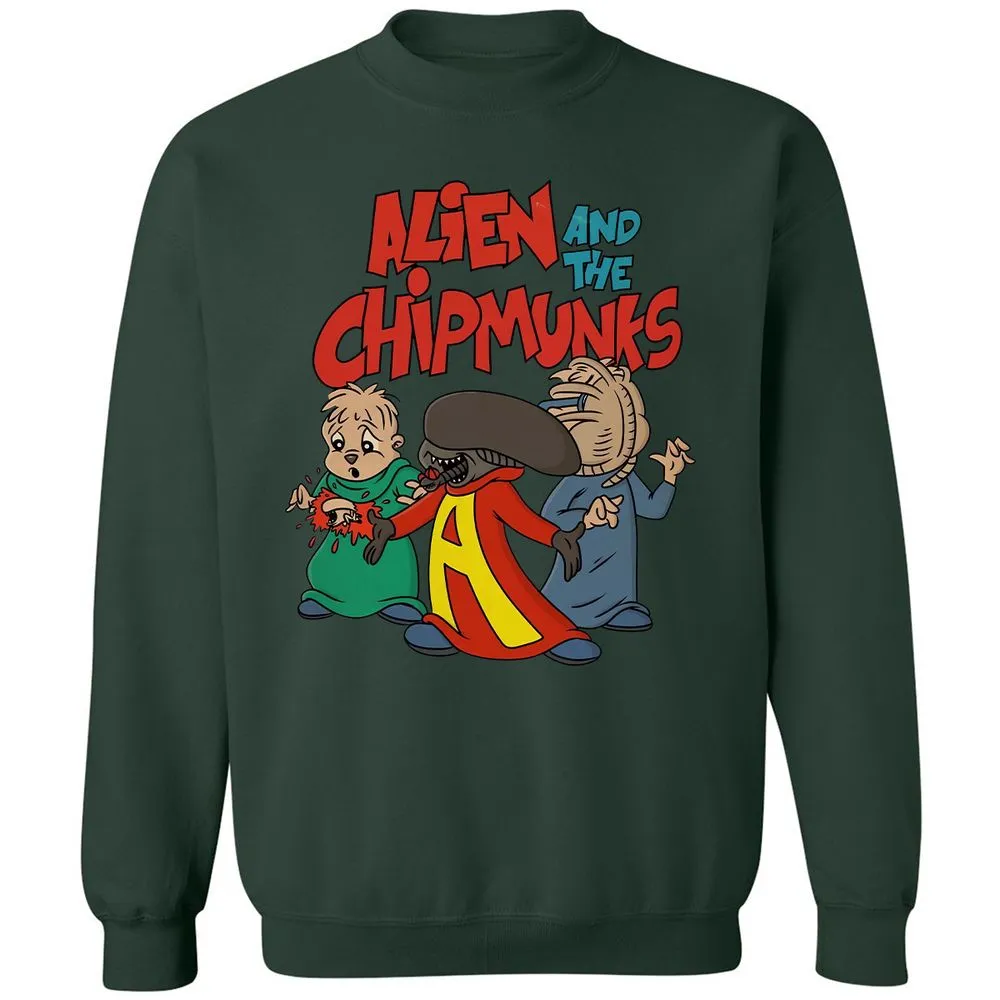 Classic Unisex Sweatshirt - U593A7WU - Forest Green - 4