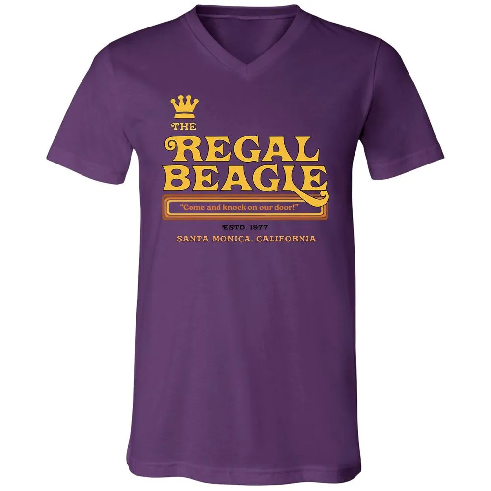 Unisex V-Neck T-Shirt - WSK2H34M - Team Purple - 2