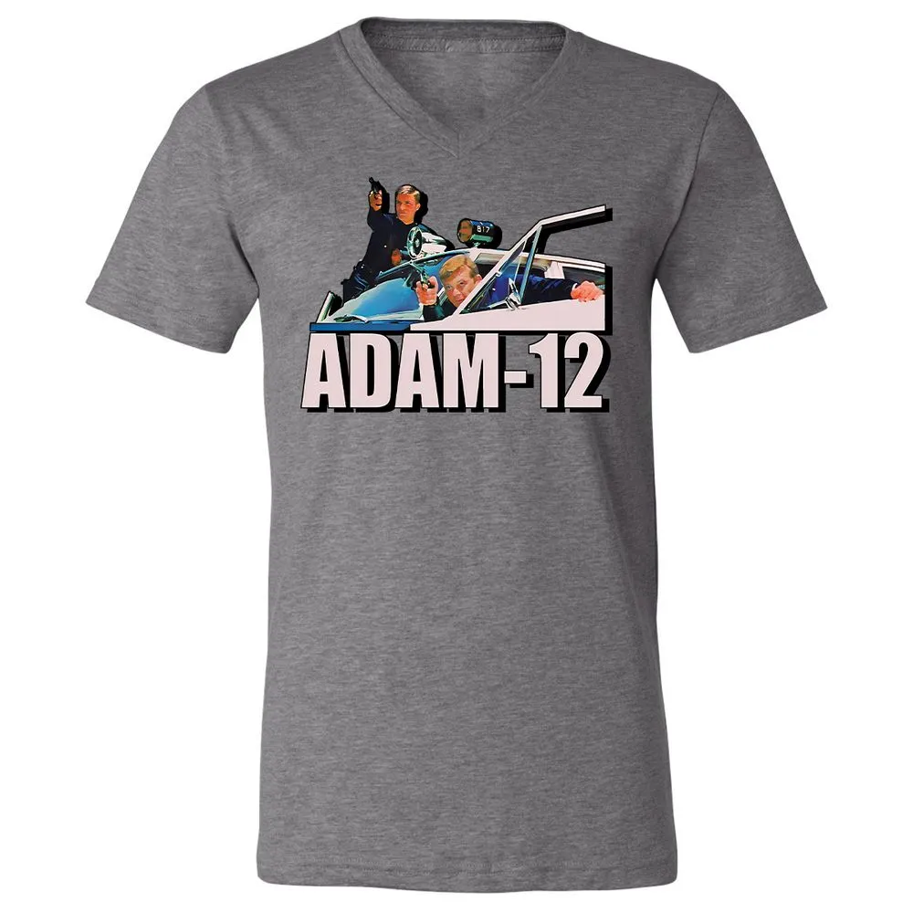 Unisex V-Neck T-Shirt - 64ECNBFA - Deep Heather - 13