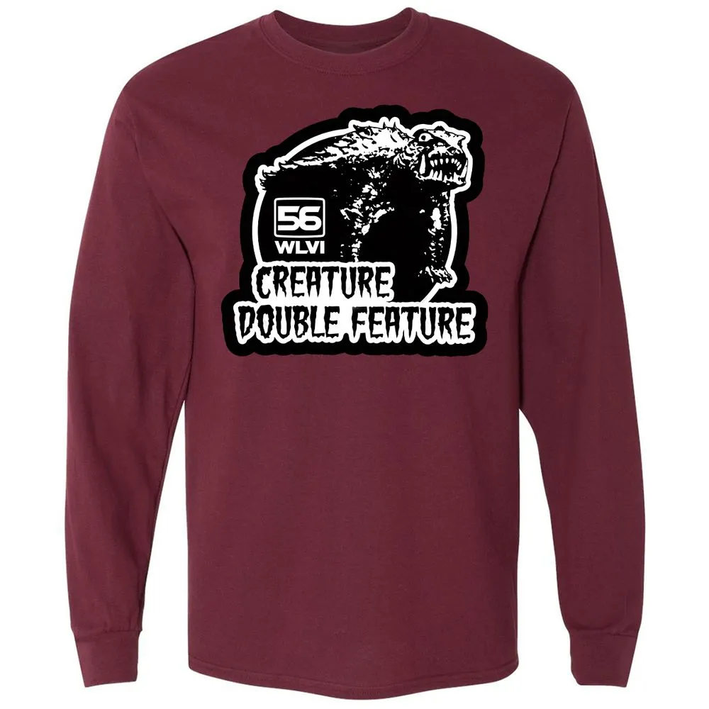 Long Sleeve T-Shirt - VP6UJVDE - Maroon - 11