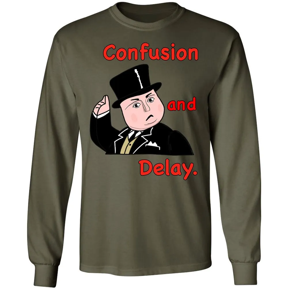 Long Sleeve T-Shirt - EHSMRSCS - Military Green - 7
