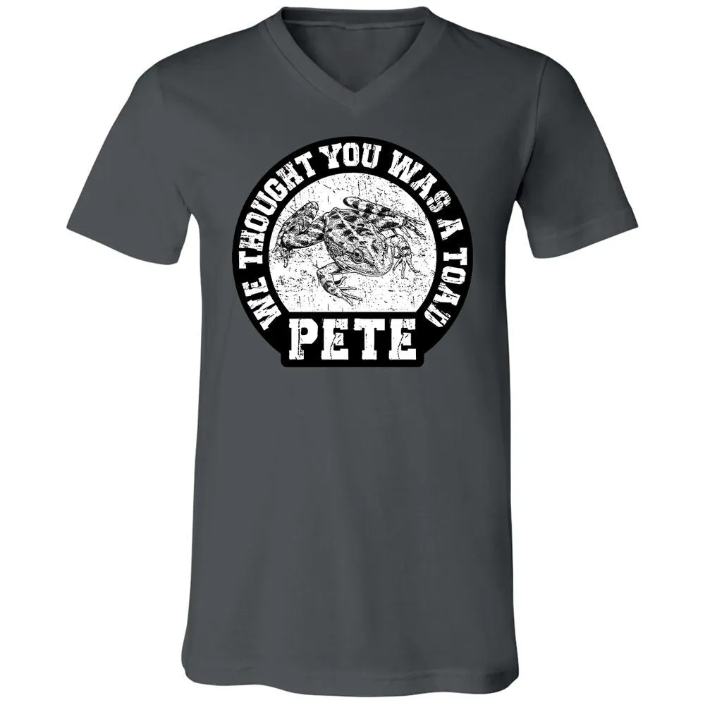 Unisex V-Neck T-Shirt - 8X51TJ2E - Asphalt - 12