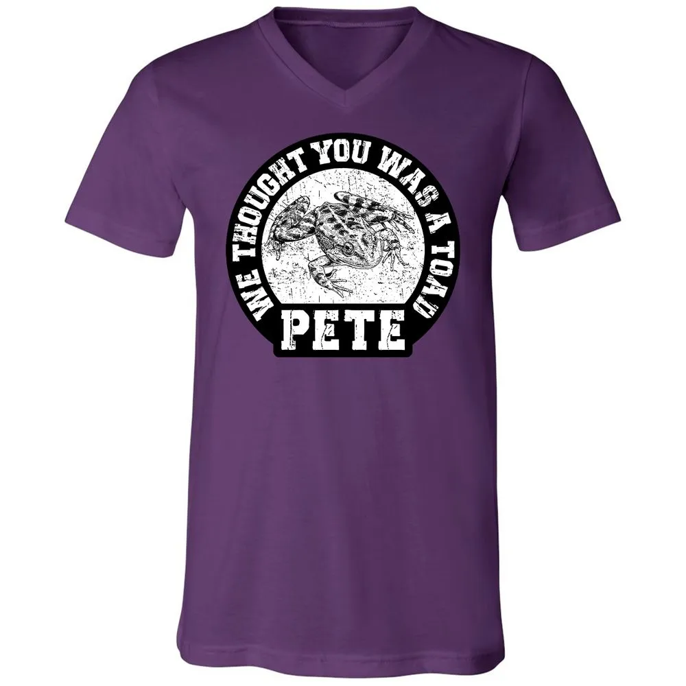Unisex V-Neck T-Shirt - 8X51TJ2E - Team Purple - 2