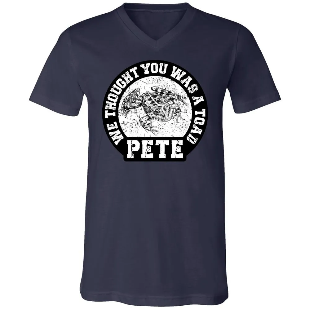 Unisex V-Neck T-Shirt - 8X51TJ2E - Navy - 9