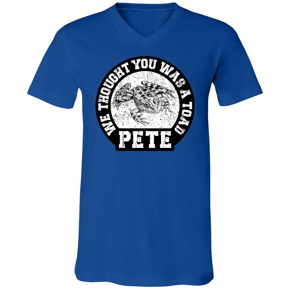 Unisex V-Neck T-Shirt - 8X51TJ2E - True Royal - 4