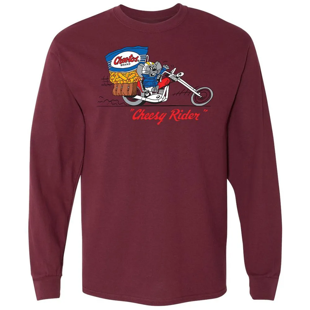 Long Sleeve T-Shirt - XTJDK8SL - Maroon - 11