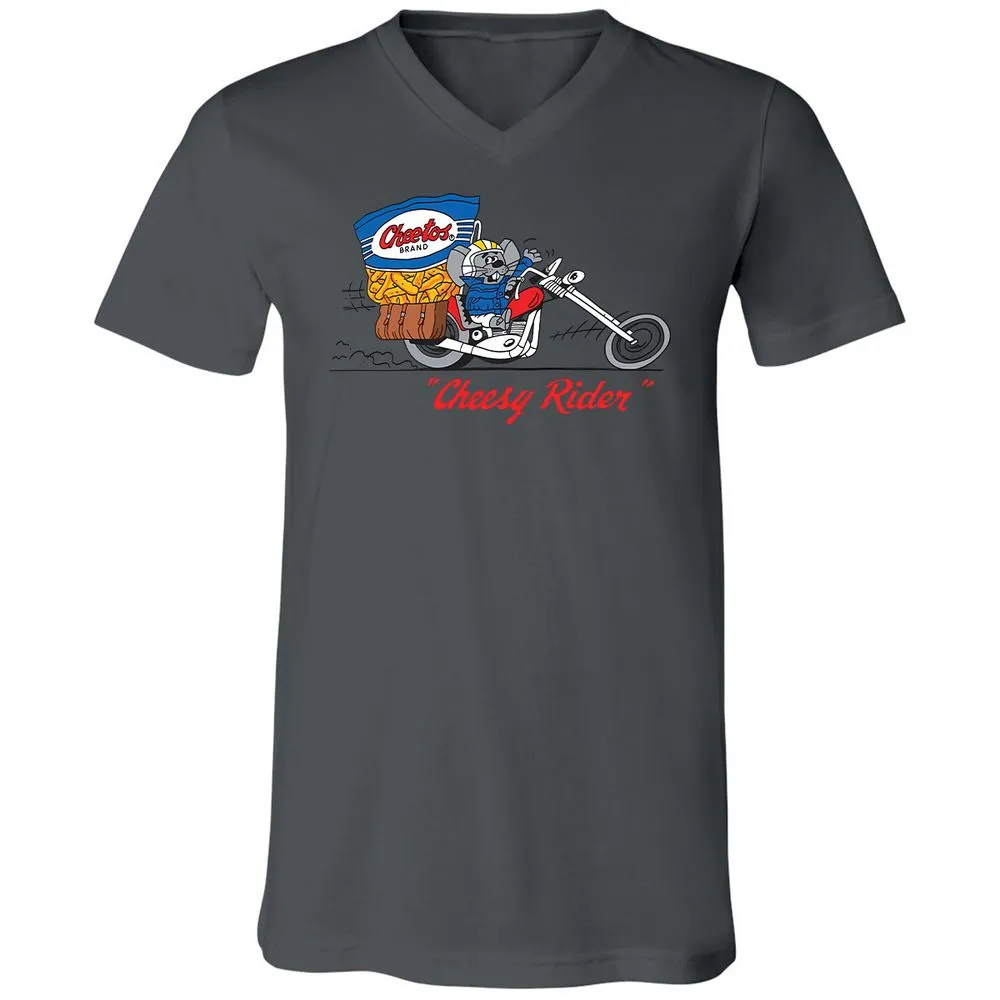 Unisex V-Neck T-Shirt - DQSQHPXT - Asphalt - 12