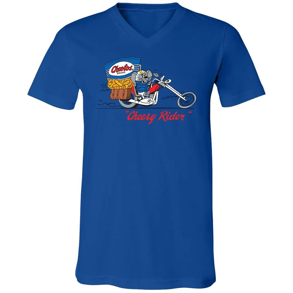 Unisex V-Neck T-Shirt - DQSQHPXT - True Royal - 4
