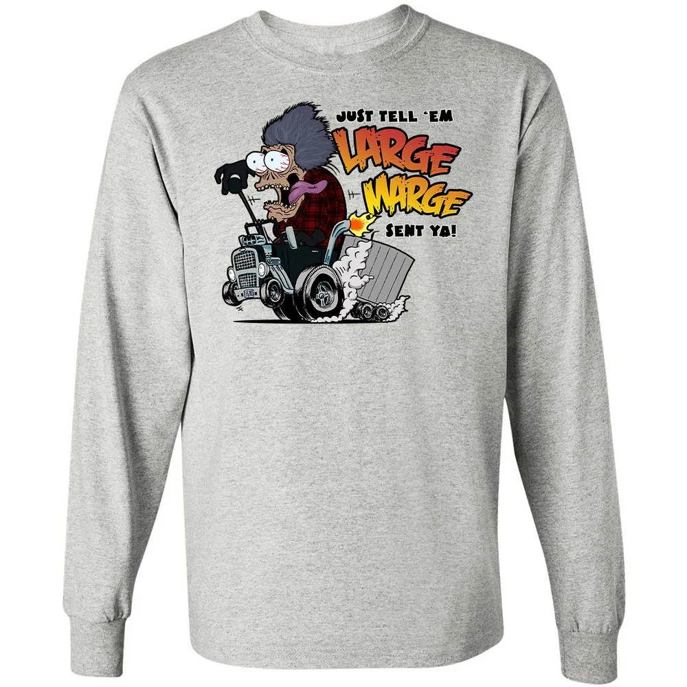 Long Sleeve T-Shirt - 6ESRHJCR - Ash - 5