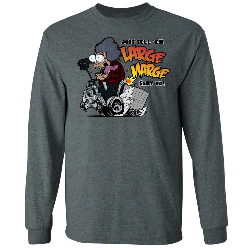 Long Sleeve T-Shirt - 6ESRHJCR - Dark Heather - 15