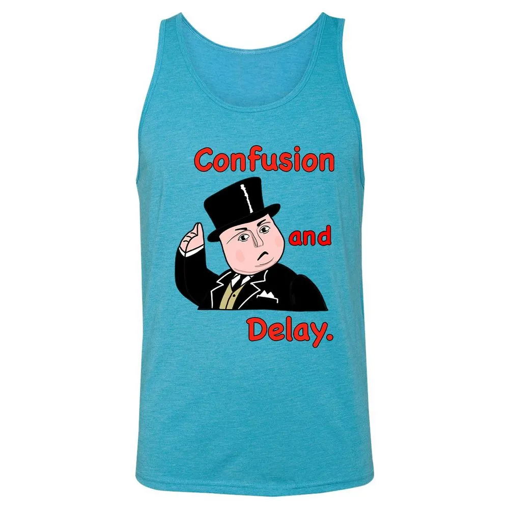Unisex Jersey Tank - GFQG7GXL - Aqua Triblend - 3