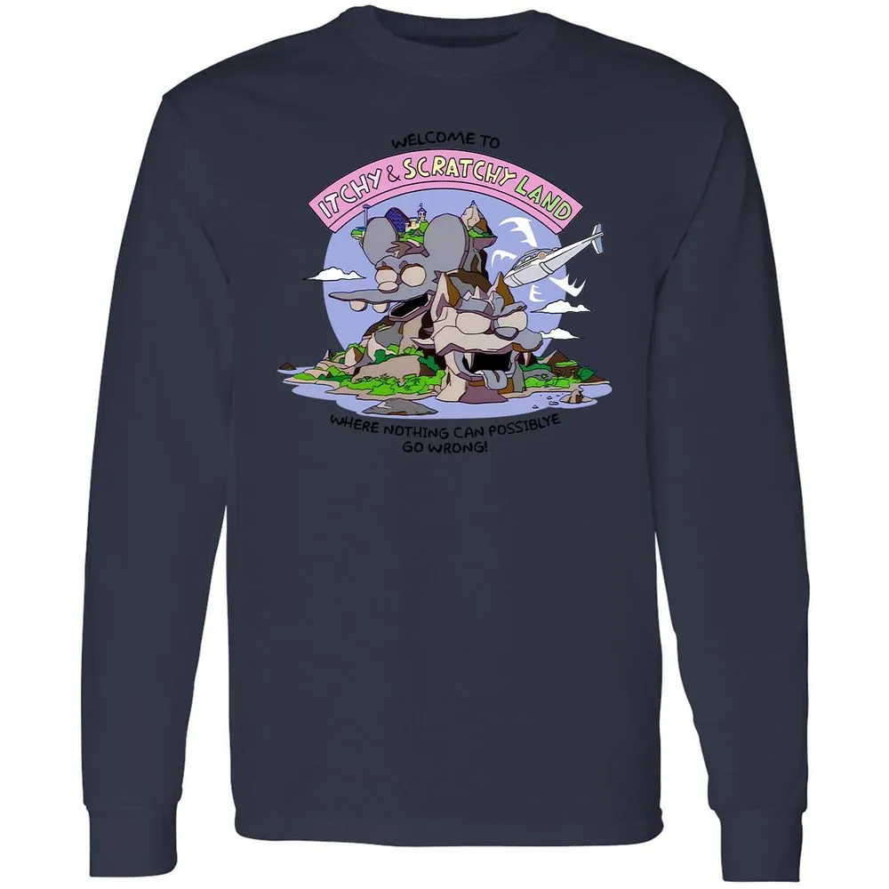 Long Sleeve T-Shirt - 8DS25QPC - Navy - 12