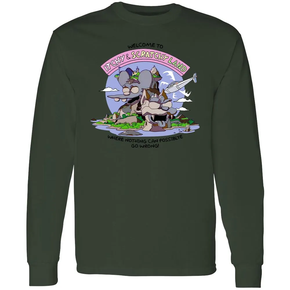 Long Sleeve T-Shirt - 8DS25QPC - Forest Green - 8
