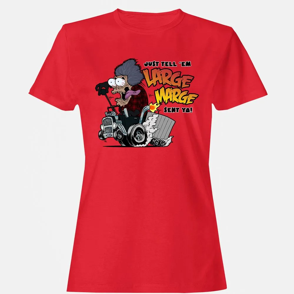 Women's T-Shirt - YK9JNHU8 - Red - 13