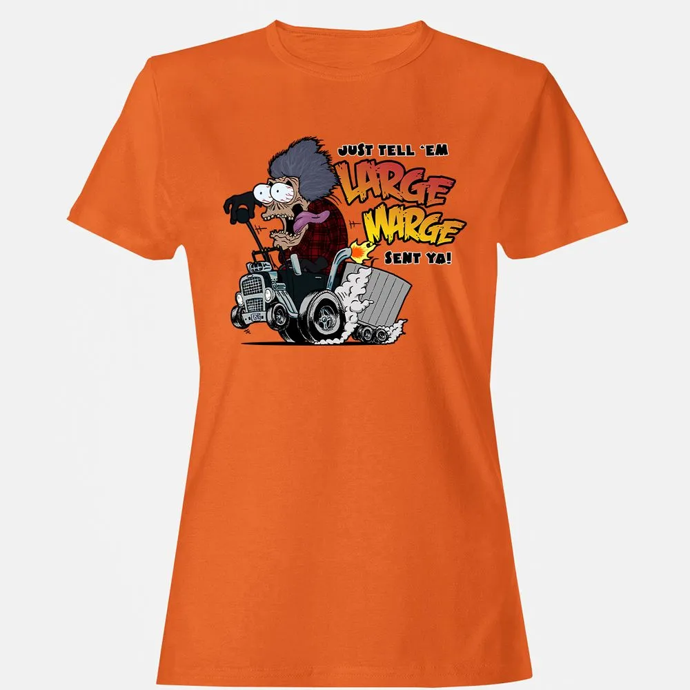 Women's T-Shirt - YK9JNHU8 - Orange - 11
