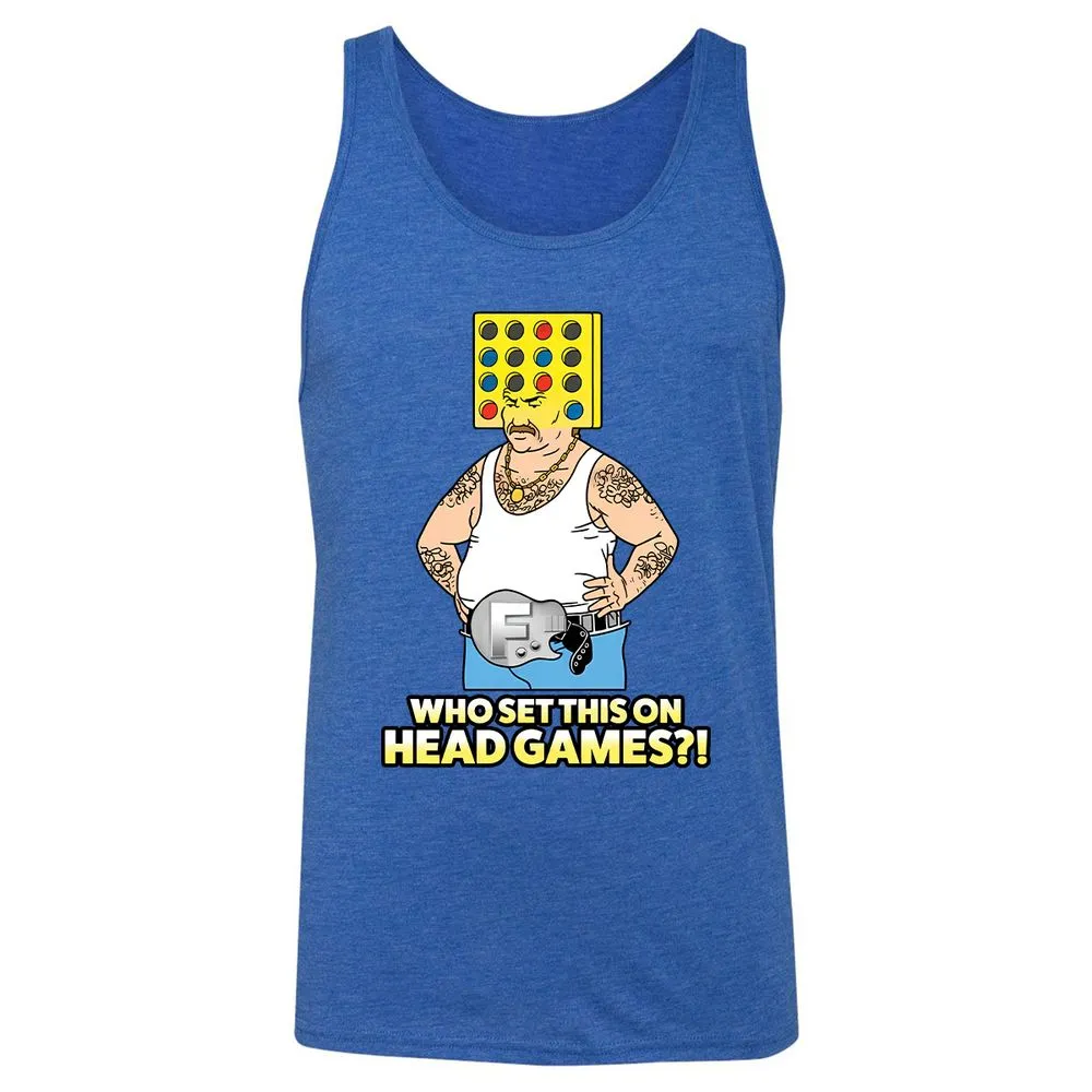 Unisex Jersey Tank - JTTFMC7N - True Royal Triblend - 12